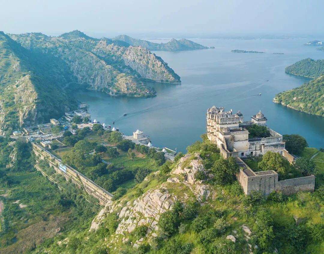 Jaisamand lake Udaipur Rajasthan