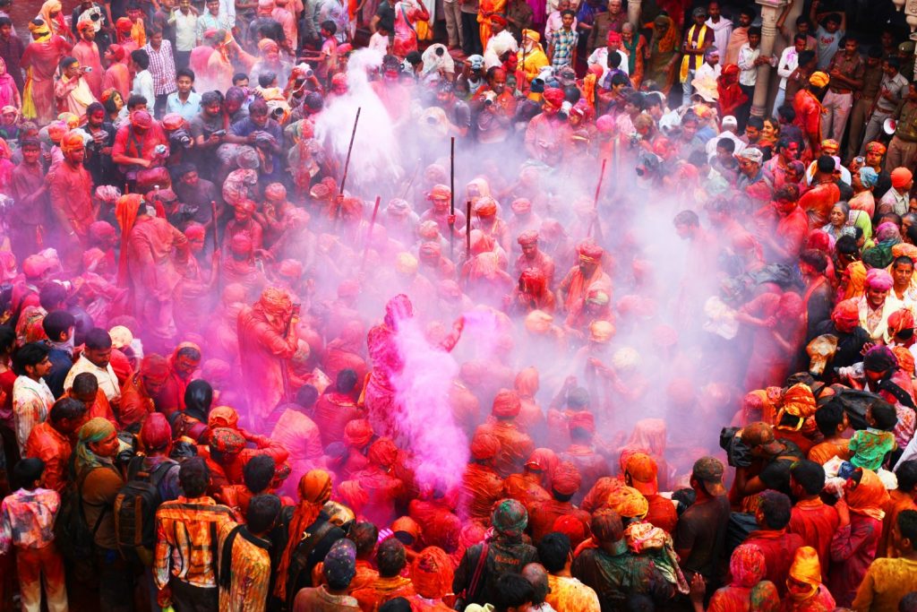 lathmar holi in rajasthan